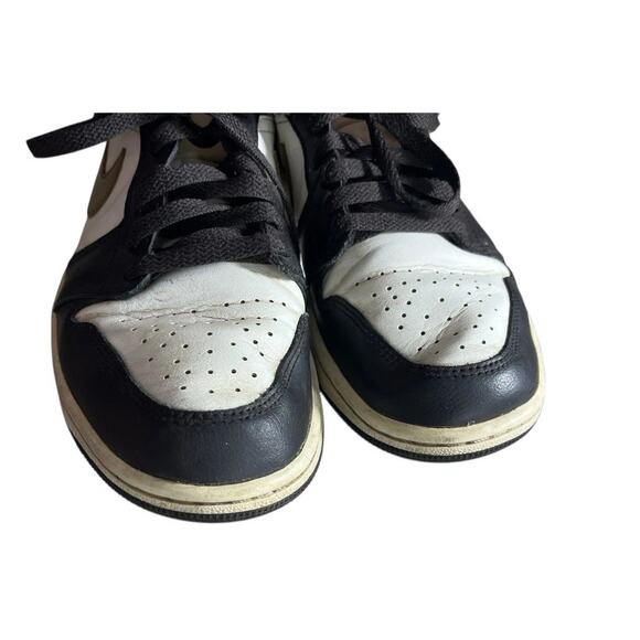 Air Jordan 1 Low Shadow Brown Womens Size 9.5 DC0774-200 Nike Black Sneakers - Picture 10 of 11